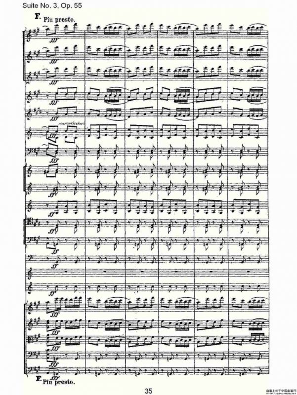 Suite No. 3, Op.55 第三套曲,Op.55第四乐章第一部（二）