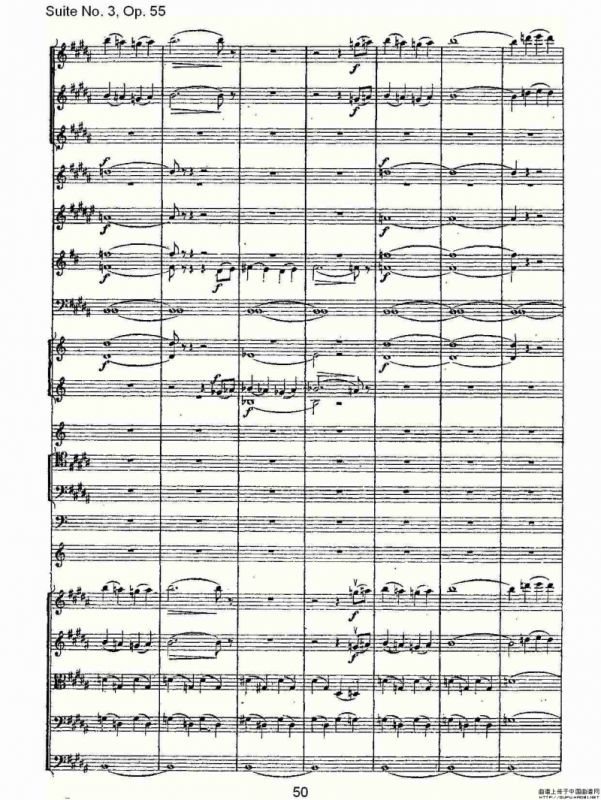 Suite No. 3, Op.55 第三套曲,Op.55第四乐章第一部（二）