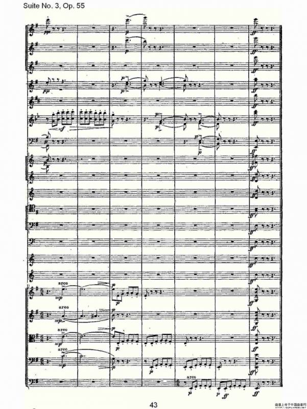 Suite No. 3, Op.55 第三套曲,Op.55第三乐章（二）