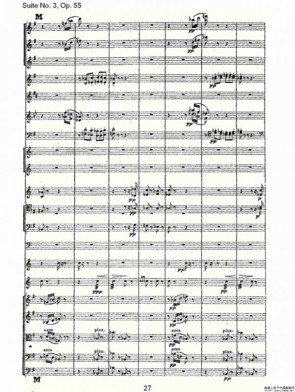 Suite No. 3, Op.55 第三套曲,Op.55第三乐章（一）