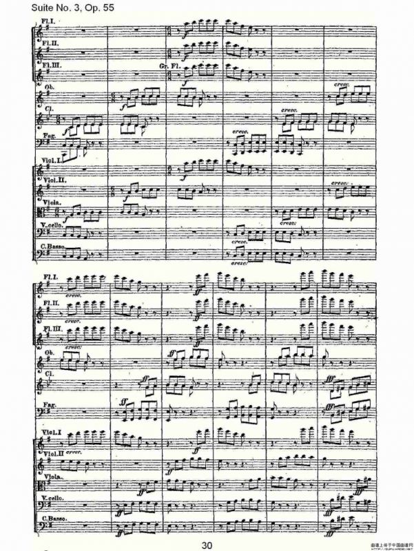 Suite No. 3, Op.55 第三套曲,Op.55第三乐章（一）