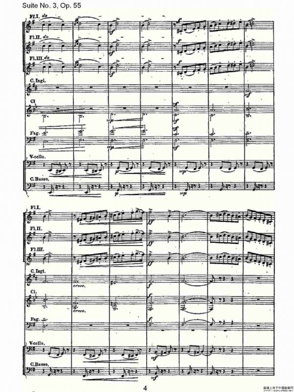 Suite No. 3, Op.55 第三套曲,Op.55第二乐章