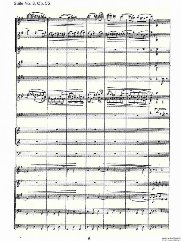 Suite No. 3, Op.55 第三套曲,Op.55第二乐章