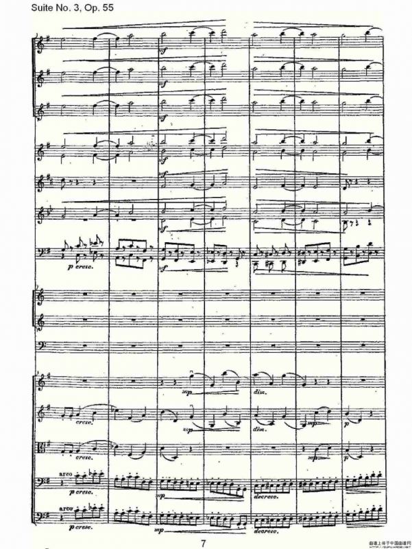 Suite No. 3, Op.55 第三套曲,Op.55第二乐章