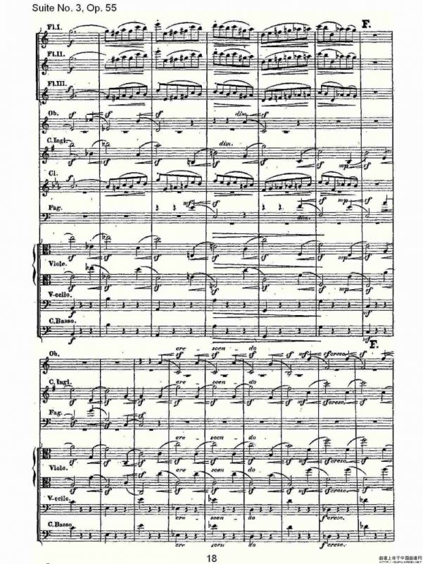 Suite No. 3, Op.55 第三套曲,Op.55第二乐章
