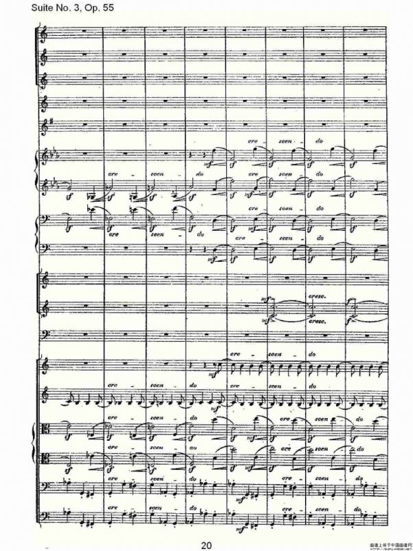 Suite No. 3, Op.55 第三套曲,Op.55第二乐章
