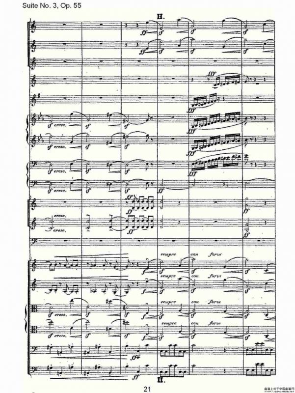 Suite No. 3, Op.55 第三套曲,Op.55第二乐章