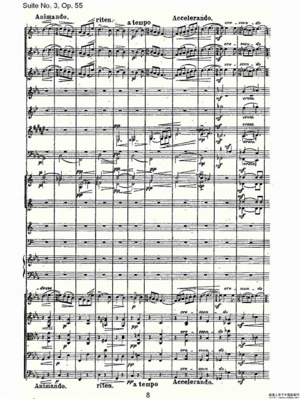 Suite No. 3, Op.55 第三套曲,Op.55第一乐章