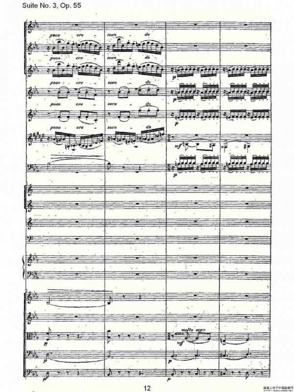 Suite No. 3, Op.55 第三套曲,Op.55第一乐章