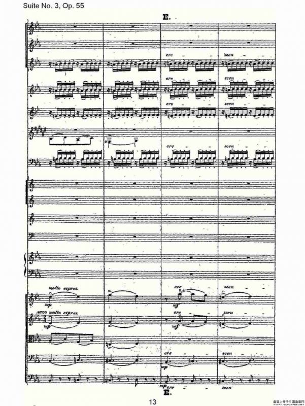 Suite No. 3, Op.55 第三套曲,Op.55第一乐章