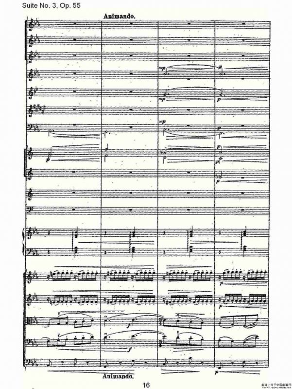 Suite No. 3, Op.55 第三套曲,Op.55第一乐章