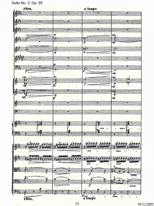Suite No. 3, Op.55 第三套曲,Op.55第一乐章