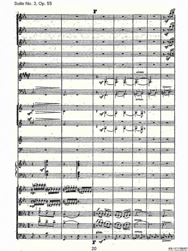Suite No. 3, Op.55 第三套曲,Op.55第一乐章
