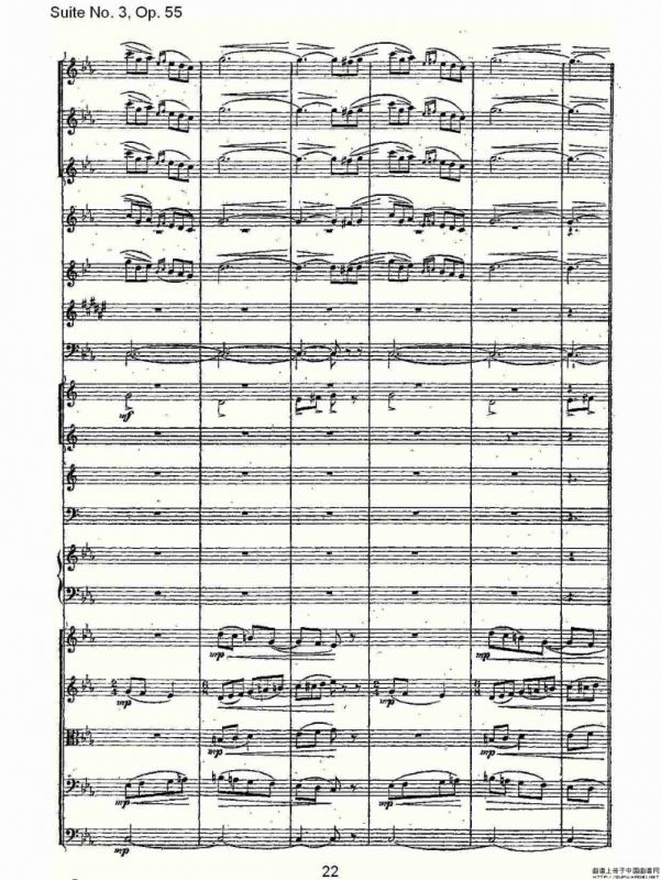 Suite No. 3, Op.55 第三套曲,Op.55第一乐章