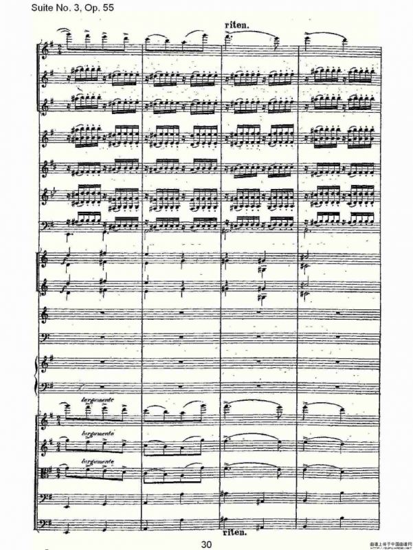 Suite No. 3, Op.55 第三套曲,Op.55第一乐章