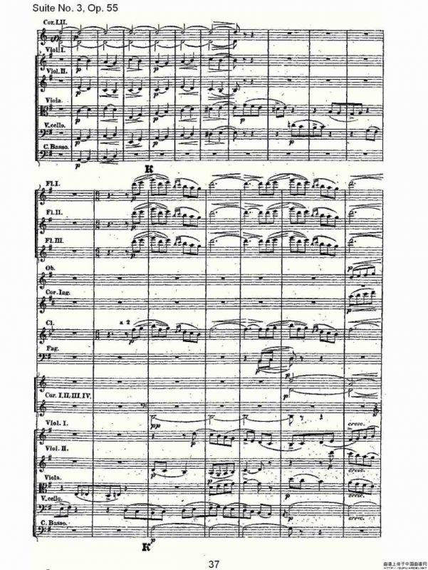 Suite No. 3, Op.55 第三套曲,Op.55第一乐章
