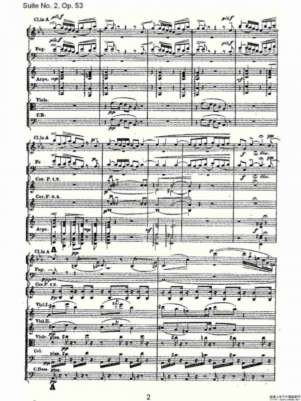 Suite No. 2, Op.53 第二套曲,Op.53第四乐章