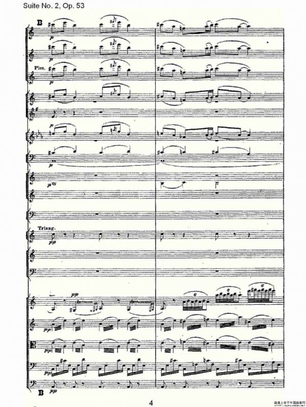 Suite No. 2, Op.53 第二套曲,Op.53第四乐章