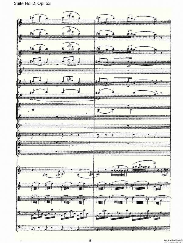 Suite No. 2, Op.53 第二套曲,Op.53第四乐章