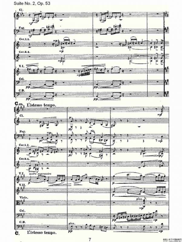 Suite No. 2, Op.53 第二套曲,Op.53第四乐章