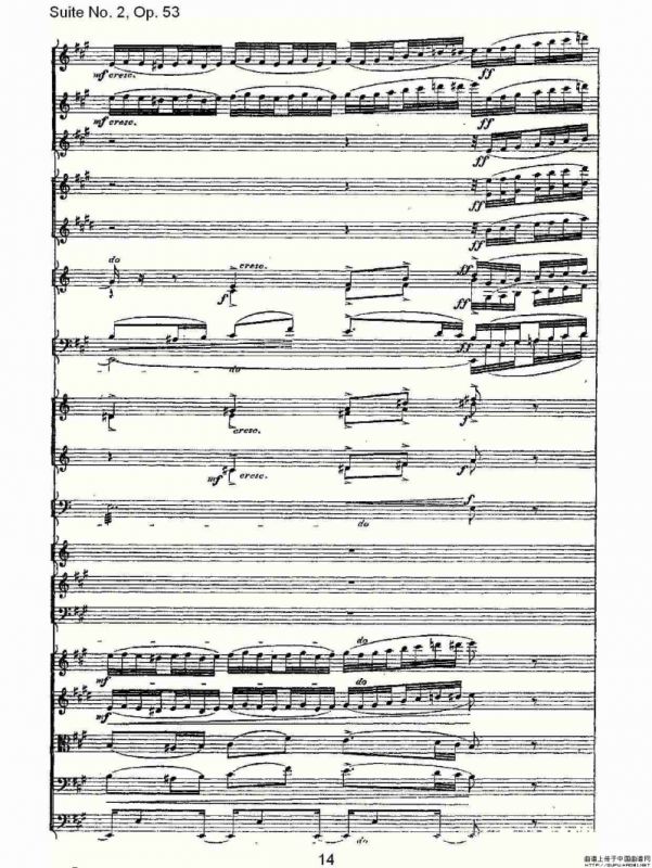 Suite No. 2, Op.53 第二套曲,Op.53第四乐章
