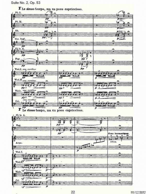 Suite No. 2, Op.53 第二套曲,Op.53第四乐章