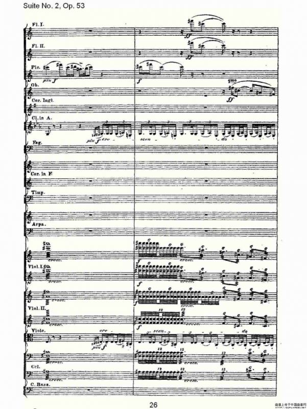 Suite No. 2, Op.53 第二套曲,Op.53第四乐章