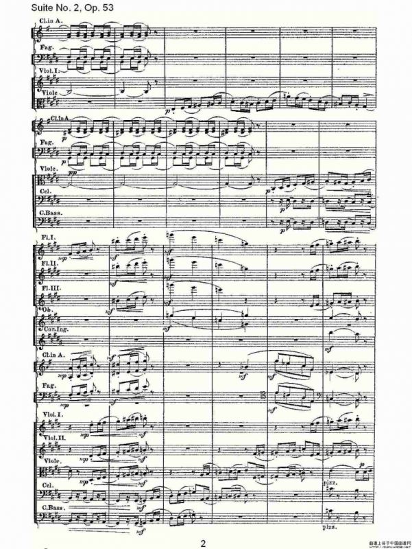 Suite No. 2, Op.53 第二套曲,Op.53第三乐章