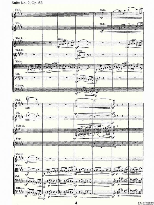 Suite No. 2, Op.53 第二套曲,Op.53第三乐章
