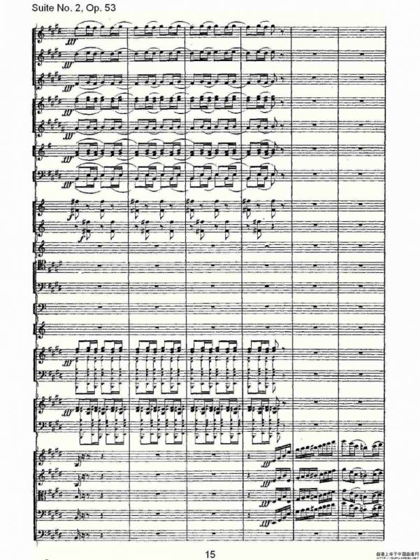 Suite No. 2, Op.53 第二套曲,Op.53第三乐章