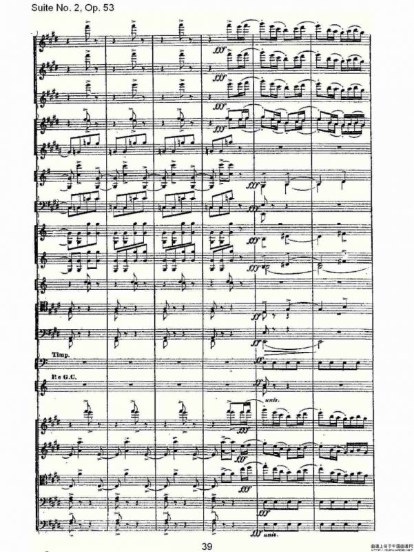 Suite No. 2, Op.53 第二套曲,Op.53第三乐章