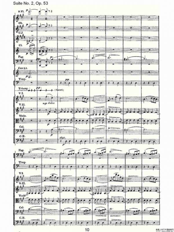 Suite No. 2, Op.53 第二套曲,Op.53第二乐章