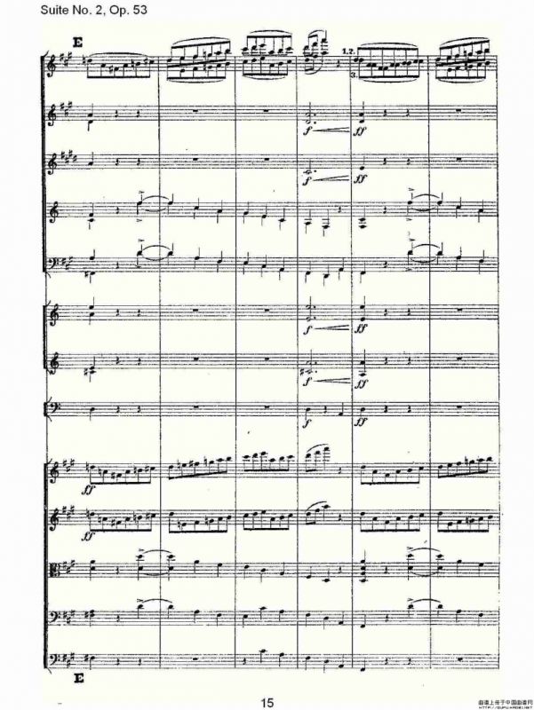 Suite No. 2, Op.53 第二套曲,Op.53第二乐章