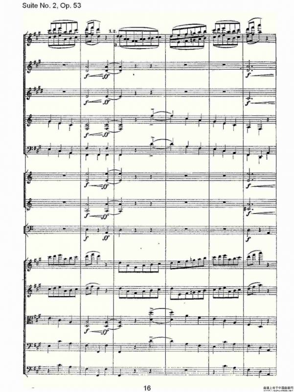 Suite No. 2, Op.53 第二套曲,Op.53第二乐章