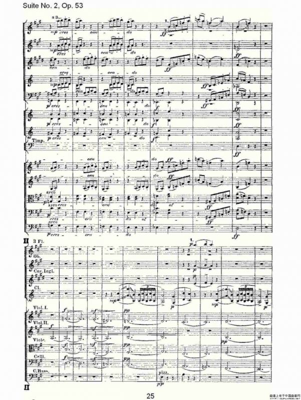 Suite No. 2, Op.53 第二套曲,Op.53第二乐章