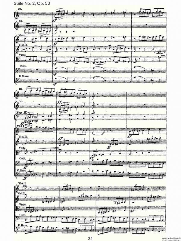 Suite No. 2, Op.53 第二套曲,Op.53第一乐章（二）