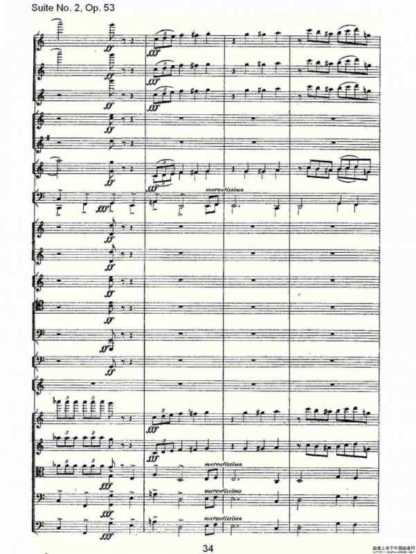 Suite No. 2, Op.53 第二套曲,Op.53第一乐章（二）