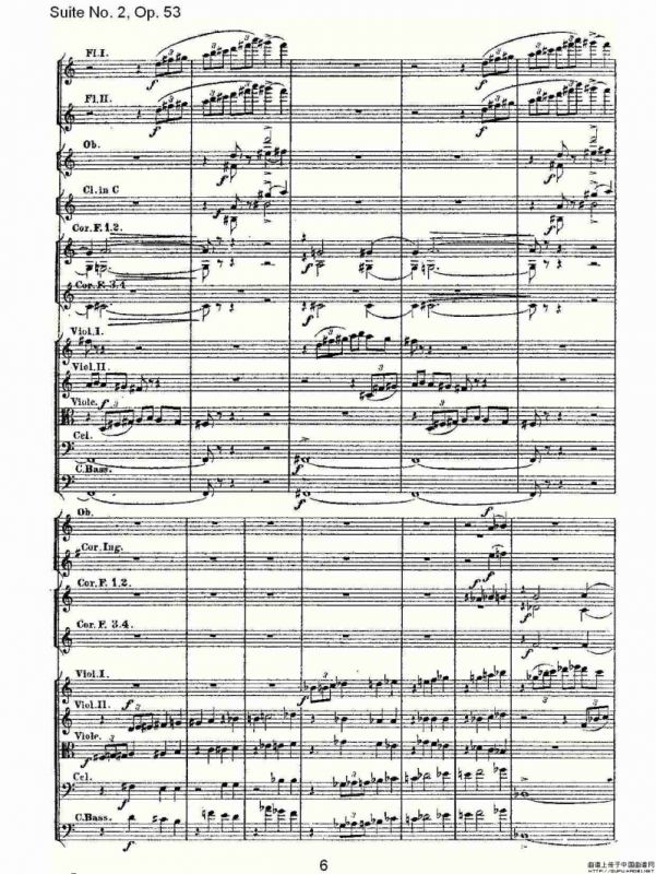 Suite No. 2, Op.53 第二套曲,Op.53第一乐章（一）