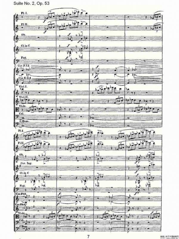 Suite No. 2, Op.53 第二套曲,Op.53第一乐章（一）
