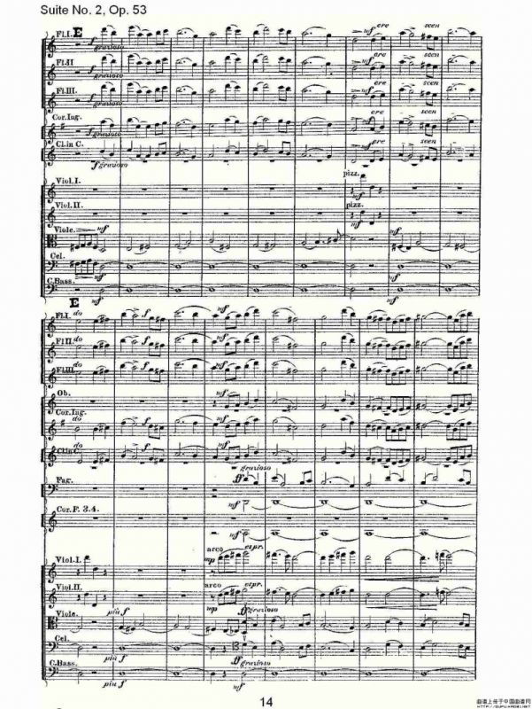 Suite No. 2, Op.53 第二套曲,Op.53第一乐章（一）