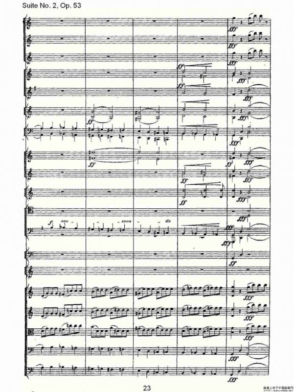 Suite No. 2, Op.53 第二套曲,Op.53第一乐章（一）