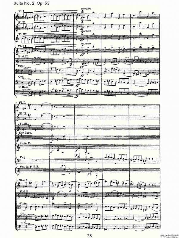 Suite No. 2, Op.53 第二套曲,Op.53第一乐章（一）