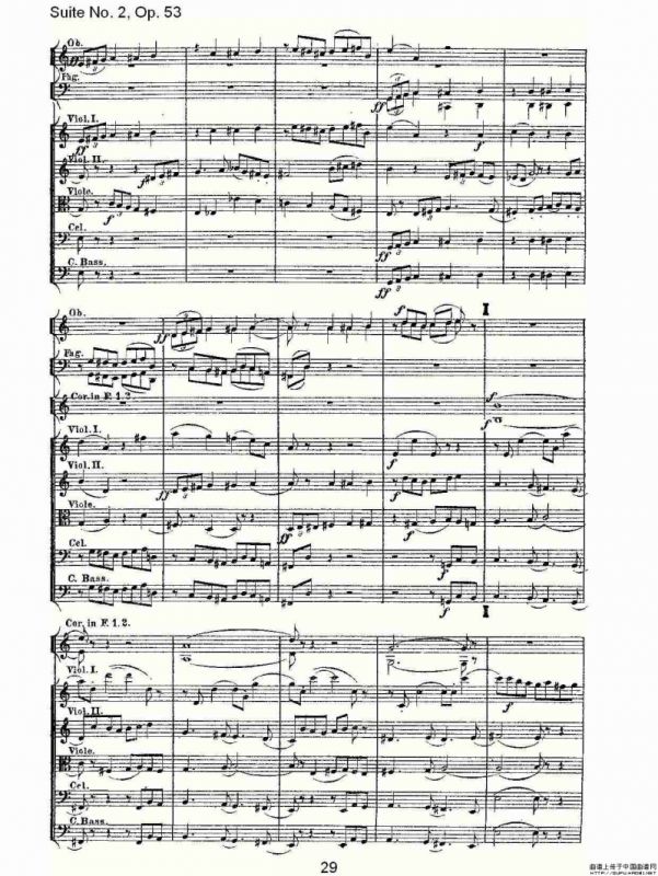 Suite No. 2, Op.53 第二套曲,Op.53第一乐章（一）
