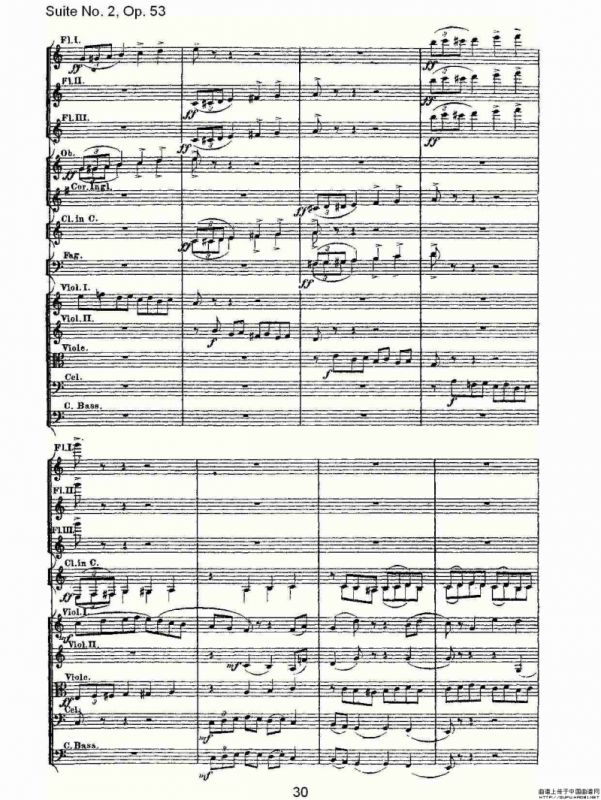 Suite No. 2, Op.53 第二套曲,Op.53第一乐章（一）