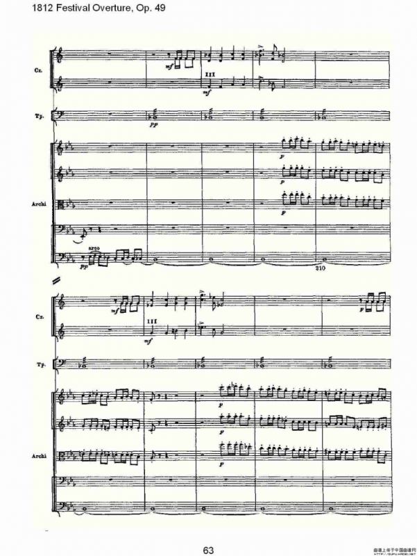 1812 Festival Overture,Op.49 1812欢庆序曲,Op.49（三）
