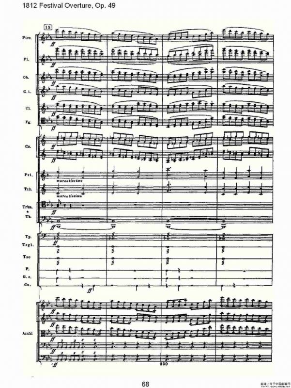 1812 Festival Overture,Op.49 1812欢庆序曲,Op.49（三）