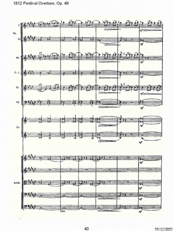 1812 Festival Overture,Op.49 1812欢庆序曲,Op.49（二）