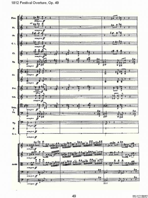 1812 Festival Overture,Op.49 1812欢庆序曲,Op.49（二）