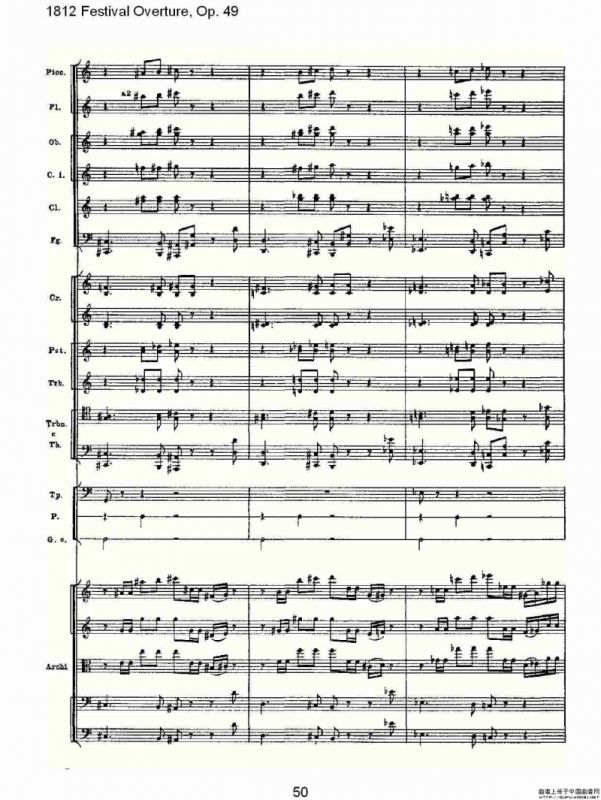 1812 Festival Overture,Op.49 1812欢庆序曲,Op.49（二）