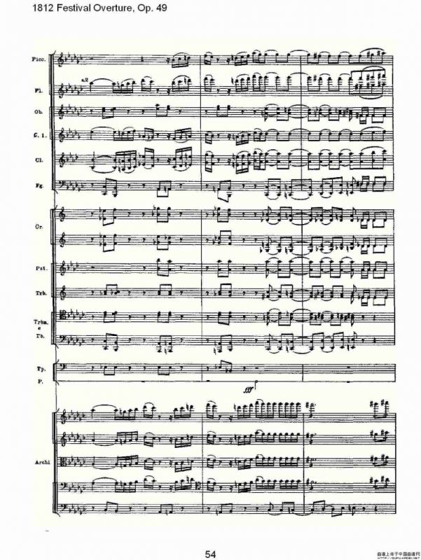 1812 Festival Overture,Op.49 1812欢庆序曲,Op.49（二）